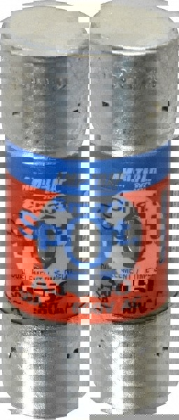 Cylindrical Time Delay Fuse: J, 50 A, 27 mm Dia